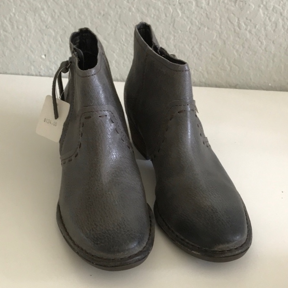 Giani Bernini Leather Booties - Size 10